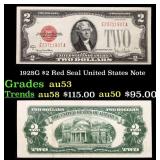 1928G $2 Red Seal United States Note Grades Select