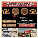 Lincoln Wheat Cent 1c Mixed Roll Orig Brandt McDon
