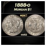 1888-o Morgan Dollar $1 Grades ms62