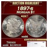 1897-s Morgan Dollar $1 ms66 SEGS
