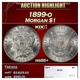 1899-o Morgan Dollar $1 ms66+ SEGS