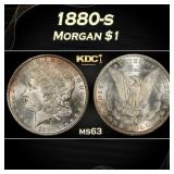 1880-s Morgan Dollar $1 Grades ms63