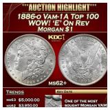 1886-o Morgan Dollar Vam-1A Top 100 WOW! 