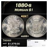 1880-s Morgan Dollar $1 ms66+ SEGS