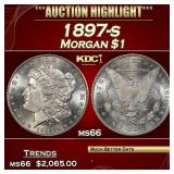 1897-s Morgan Dollar $1 ms66 SEGS
