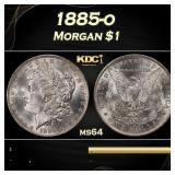 1885-o Morgan Dollar $1 Grades ms64