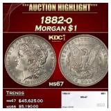 1882-o Morgan Dollar $1 ms67 SEGS