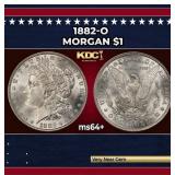 1882-o Morgan Dollar $1 Grades ms64+