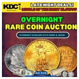 OVERNIGHT BARGAINS! Rare Online Coin Auction 18ON