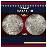 1884-o Morgan Dollar $1 Grades ms64