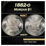 1882-o Morgan Dollar $1 Grades ms64+