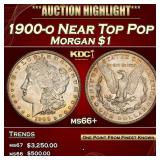1900-o Morgan Dollar Near Top Pop $1 ms66+ SEGS
