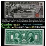 1896 Tillman/Morgan $1 large size Silver Certifica