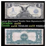 1899 $1 large size Silver Certificate "Black Eagle