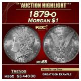 1879-o Morgan Dollar $1 ms65 SEGS