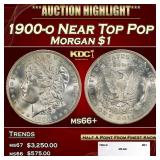 1900-o Morgan Dollar Near Top Pop $1 ms66+ SEGS