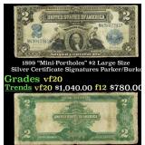 1899 Parker/Burke $2 Large Size Silver Certificate
