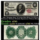 1891 Tillman/Morgan $2 Large Size Silver Certifica