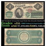 1891 Tillman/Morgan $2 Large Size Silver Certifica