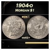1904-o Morgan Dollar $1 Grades ms62+