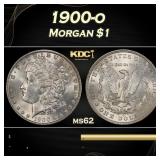 1900-o Morgan Dollar $1 Grades ms62