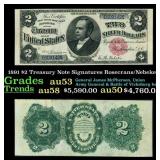 The Famous Ten-Dollar "Bison Note" of 1901 $10 Uni