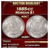 1885-cc Morgan Dollar $1 ms66+ SEGS