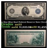 1914 $5 Large Size Blue Seal Federal Reserve Note