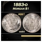 1883-o Morgan Dollar $1 Grades ms64