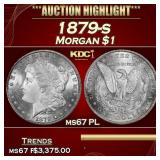 1879-s Morgan Dollar $1 ms67 PL SEGS