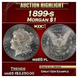 1899-s Morgan Dollar $1 ms65 pl SEGS