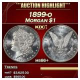 1899-o Morgan Dollar $1 ms66+ SEGS