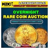 OVERNIGHT BARGAINS! Rare Online Coin Auction 19ON