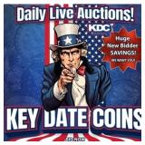 Key Date Coins Spectacular Timed Auction 20.1 Timed