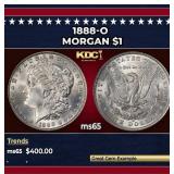 1888-o Morgan Dollar $1 Grades ms65