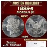1899-s Morgan Dollar $1 ms66 SEGS
