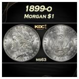 1899-o Morgan Dollar $1 Grades ms63