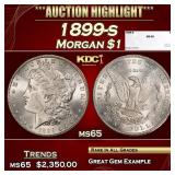 1899-s Morgan Dollar $1 ms65 SEGS