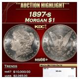 1897-s Morgan Dollar $1 ms66+ SEGS