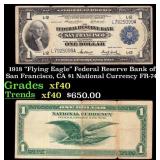 1918 $1 National Currency "Flying Eagle" Federal R