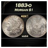 1883-o Morgan Dollar $1 Grades ms64