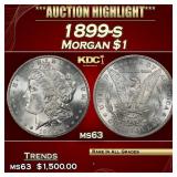 1899-s Morgan Dollar $1 ms63 USCG