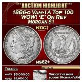 1886-o Morgan Dollar Vam-1A Top 100 WOW! 