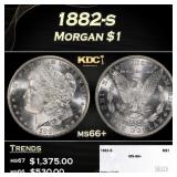 1882-s Morgan Dollar $1 ms66+ SEGS