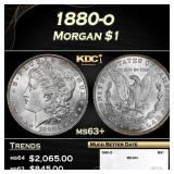 1880-o Morgan Dollar $1 ms63+ SEGS