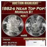 1882-s Morgan Dollar Near Top Pop! $1 ms68 SEGS