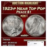 1878-s Morgan Dollar Colorfully Toned $1 ms66+ SEG