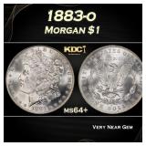 1883-o Morgan Dollar $1 Grades ms64+