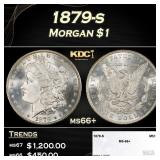 1879-s Morgan Dollar $1 ms66+ SEGS