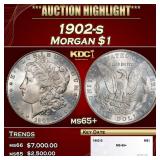 1902-s Morgan Dollar $1 ms65+ SEGS